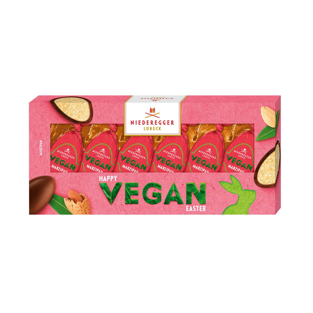 Niederegger Vegan Marzipan Eggs in Gift Box 100g